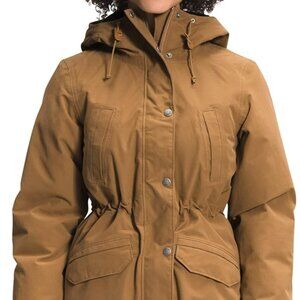 The North Face Snow Down Parka Utility Brown (EUC/GUC)